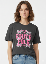 Fitted Graphic T-Shirt Faded Black
