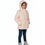 Modern Solid Puffer Soft Pink