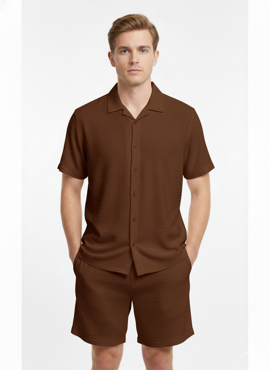 Conjunto de 2 shorts Mocca para hombre - Just Blu