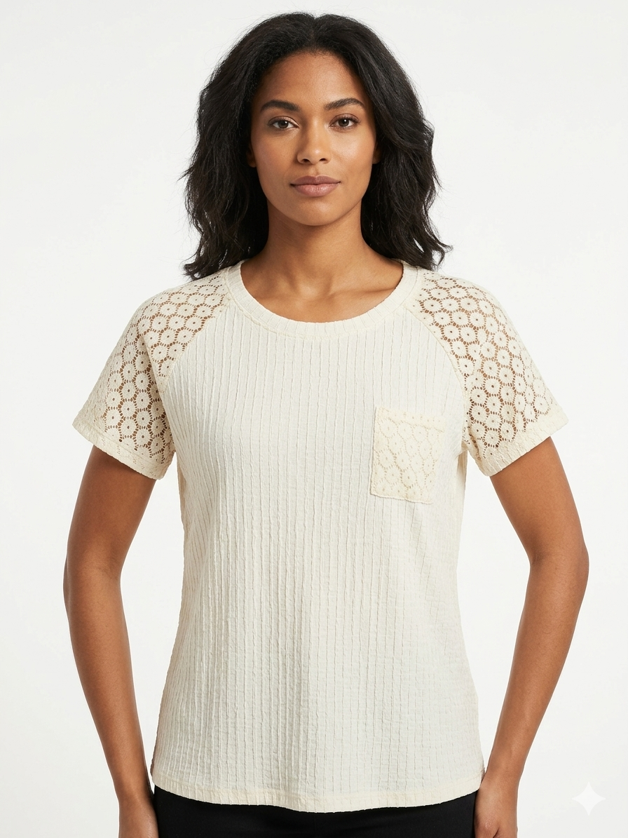 Blusa Missy de Dama Beige