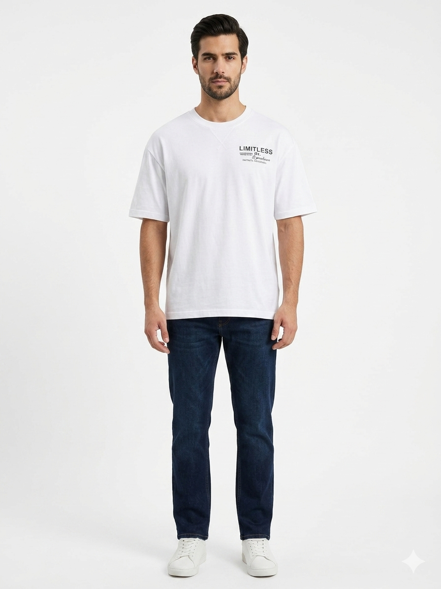 Sueter Caballero  Blanco Limitless Ny