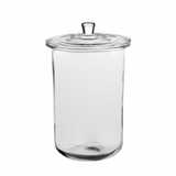 Tarro Goode Sundry de 1 galón con tapa de vidrio + ajuste transparente