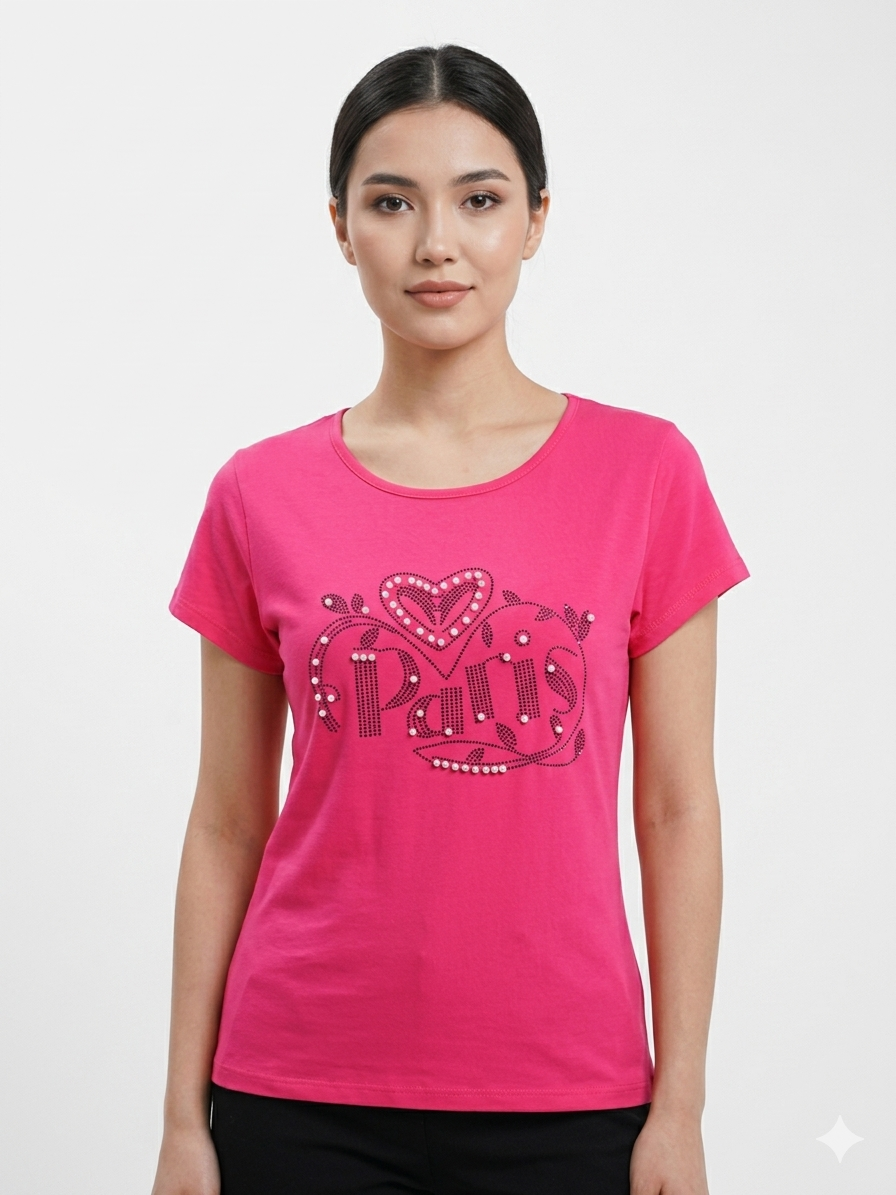 Diamonds Paris  Top Pink