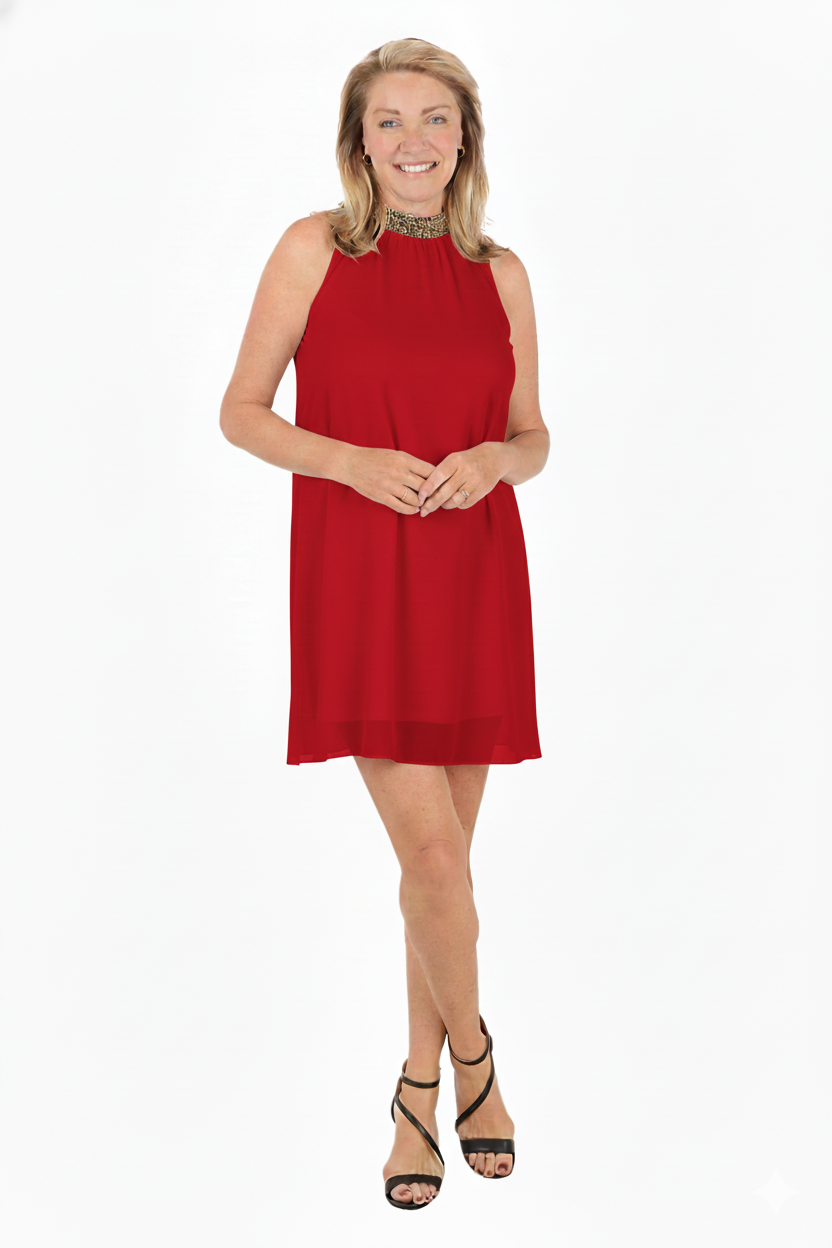 Vestido Rojo - Tiana B