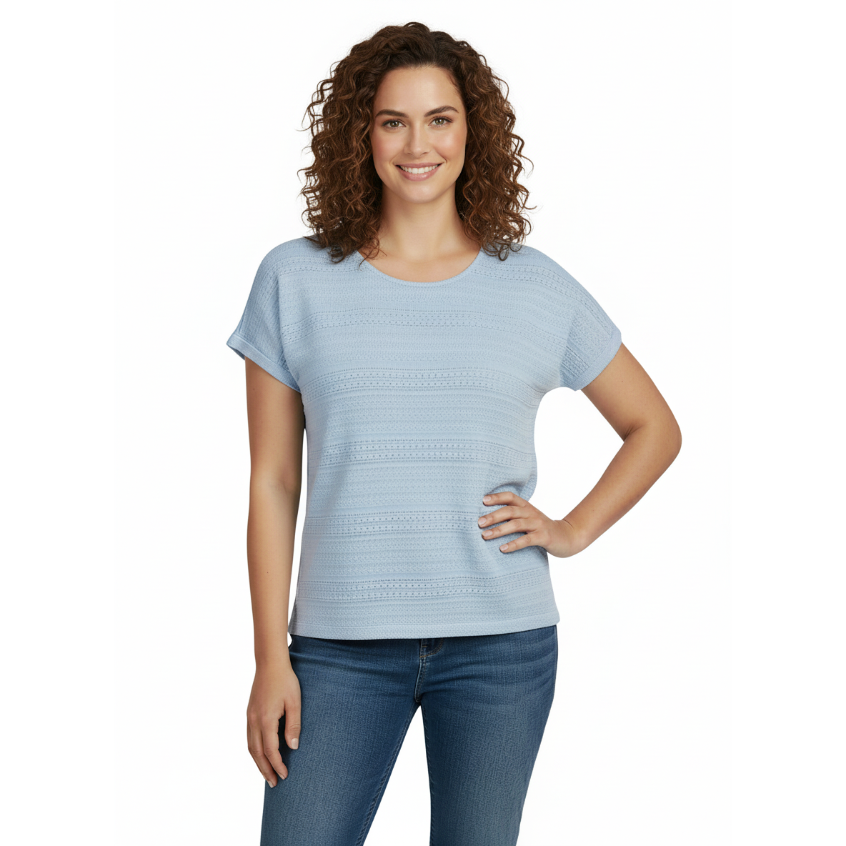 Camiseta extragrande Chambray - Ruby Rd