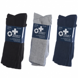 Calcetines cortos para diabéticos y problemas circulatorios, de 2 pares, en 3 colores