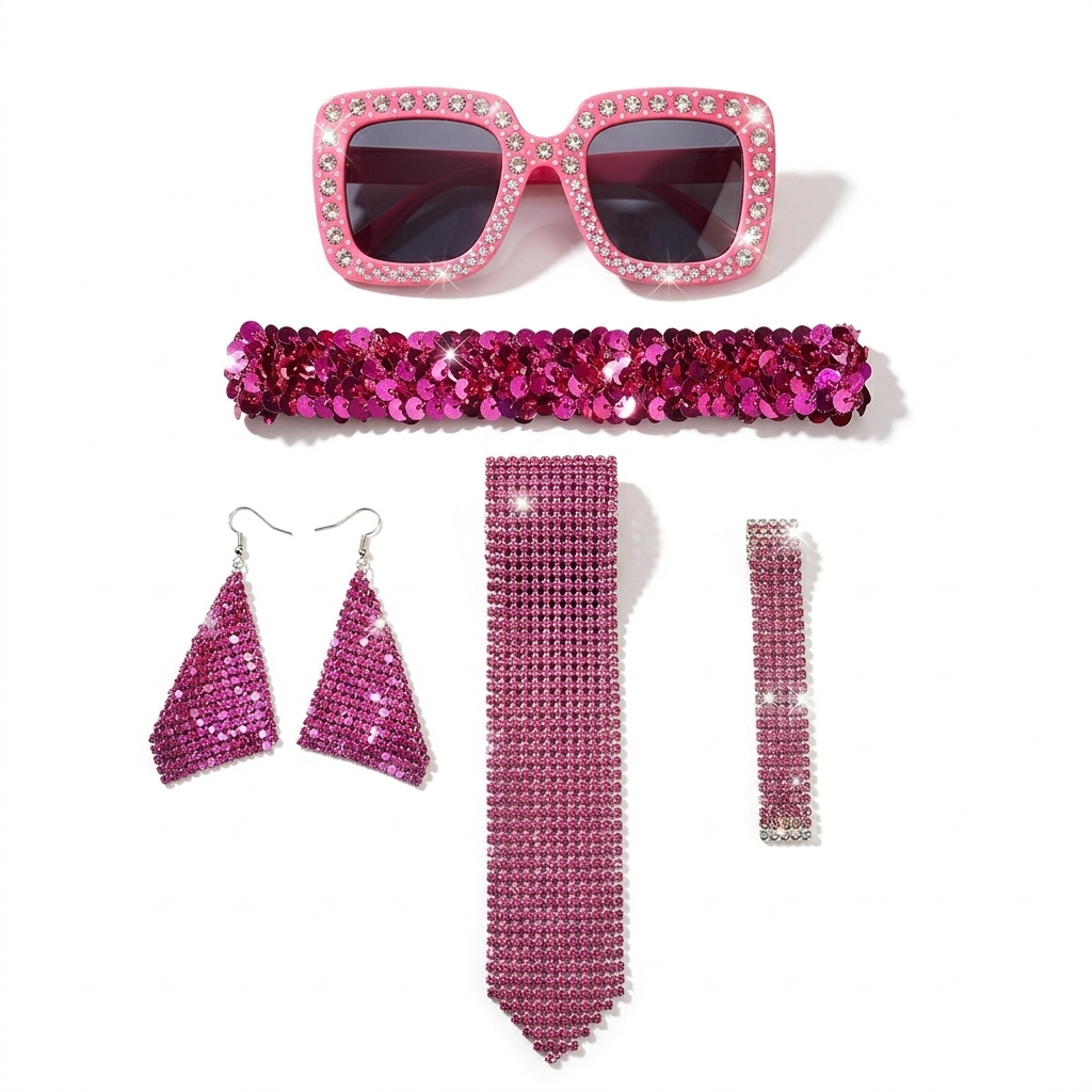Kit Disco Glam Rosa