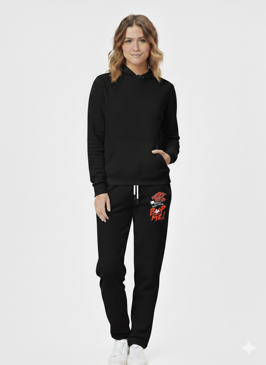 Pantalones de chándal Betty Boop negros