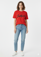 Legacy Cropped T-Shirt Red