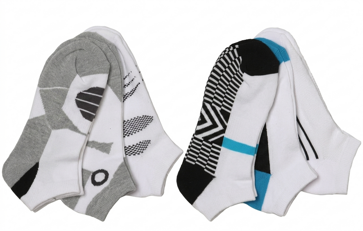 Men's Cushion Sport Socks 3-Pair