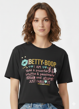 Betty Boop Boyfriend Tee Black