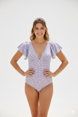 Ladies 1pc Swimsuit Combo - Joan Vass