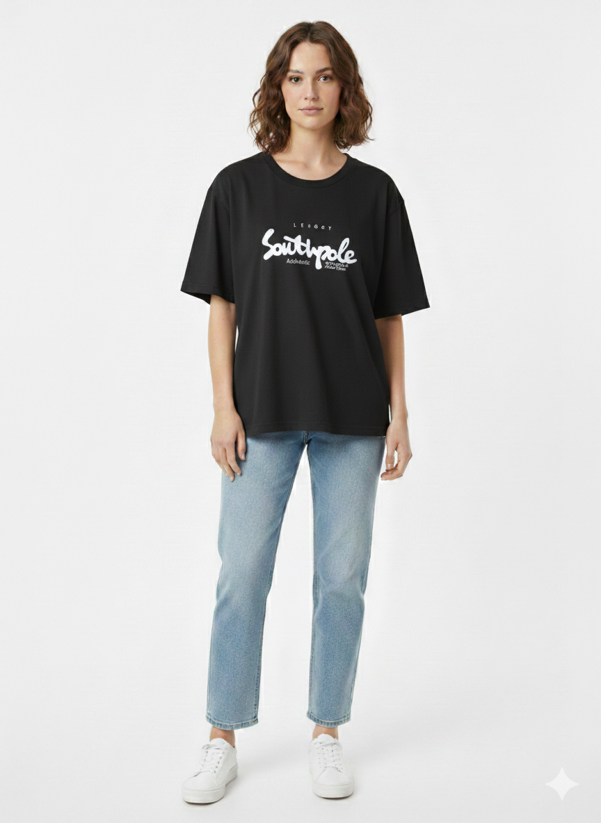 Camiseta Corta Legacy Negra