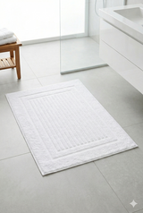Alfombra de Baño Hosp 22x34 Blanco
