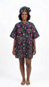 Camisa Estampada Multicolor