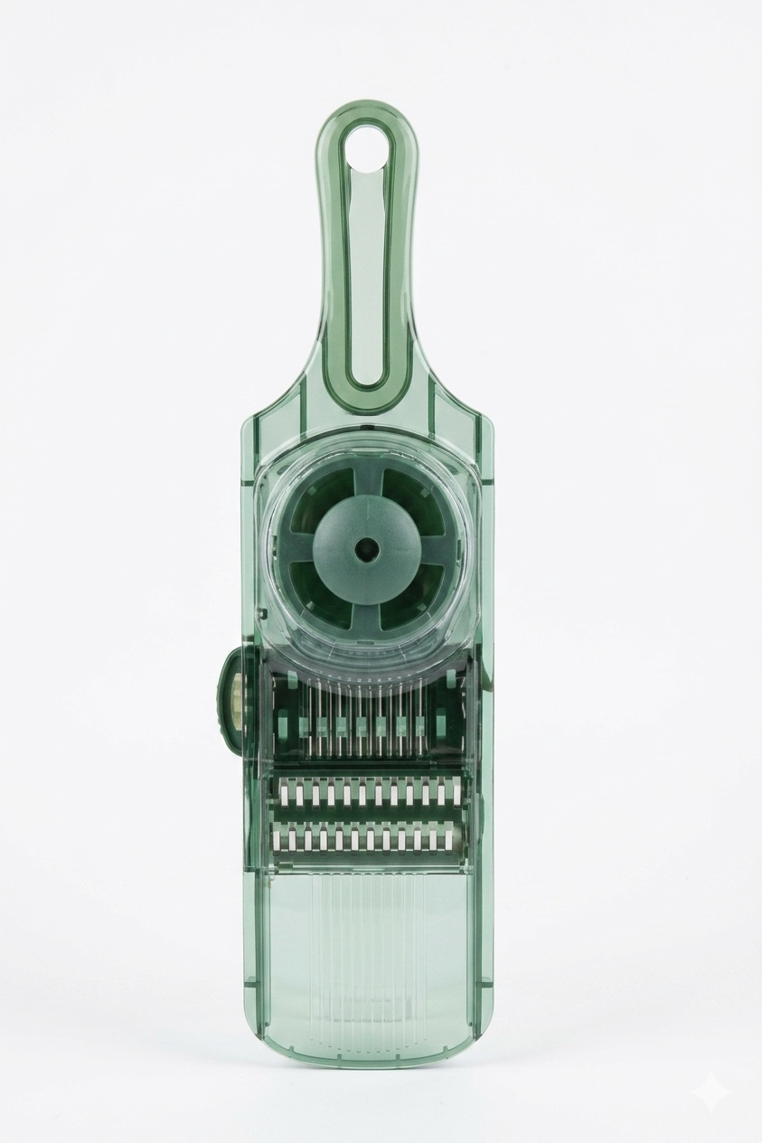 Rallador verde 38x10 x6 cm