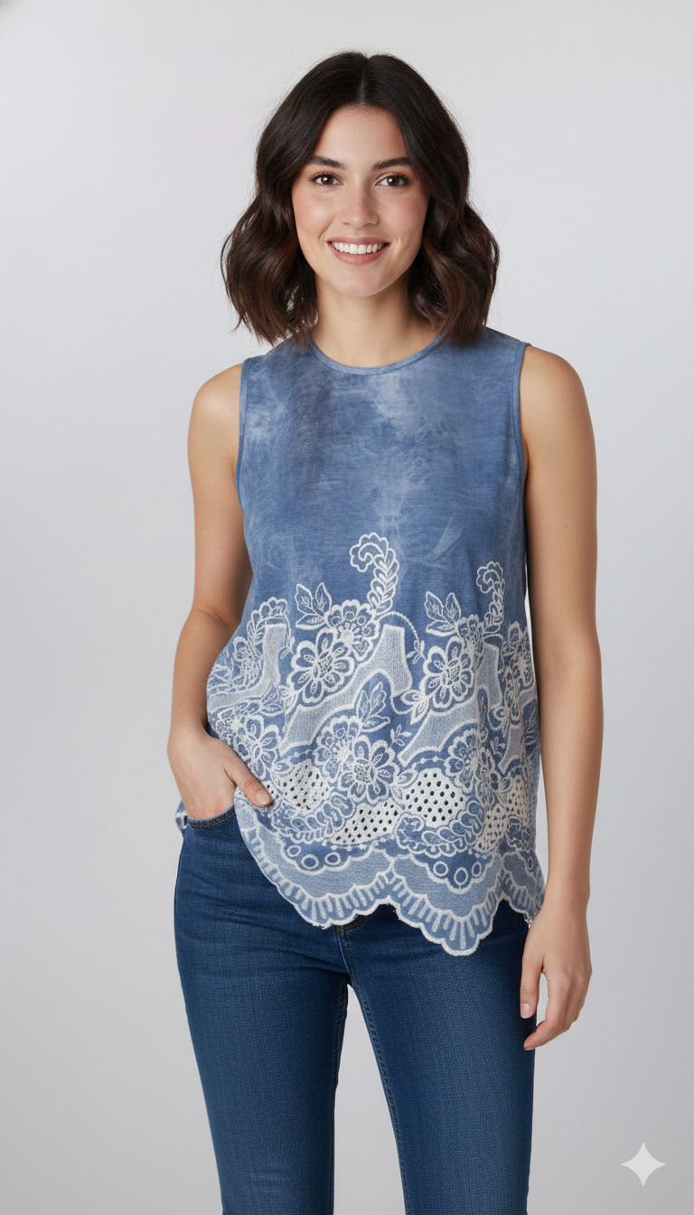 Camisa Nueva York Azul