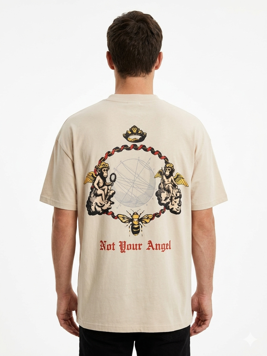 Suéter para caballero beige Not Your Angel