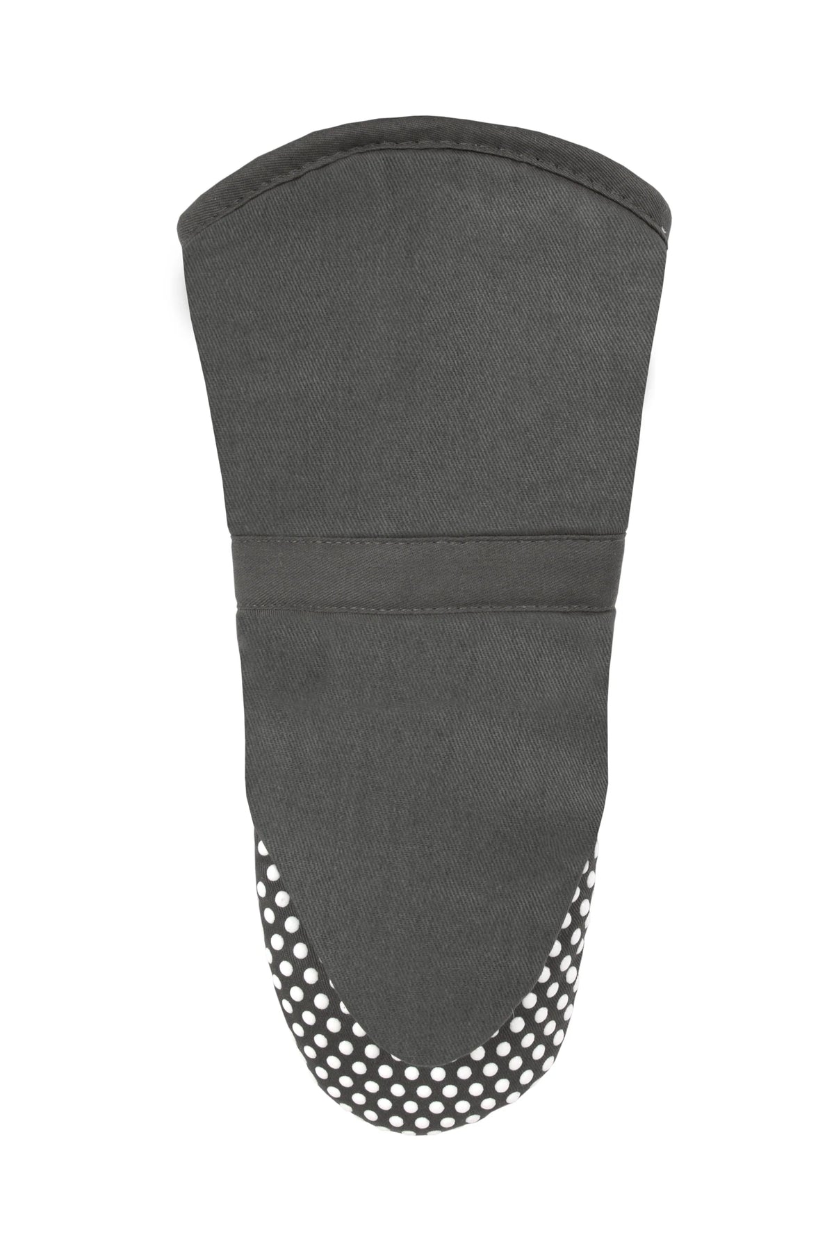 Manopla de horno con puntos de silicona Grafito 33 cm