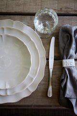 Plato de ensalada/postre, Alentejo Blanco 8.5"