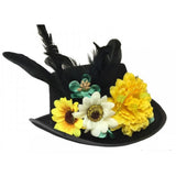 Gorro con flores