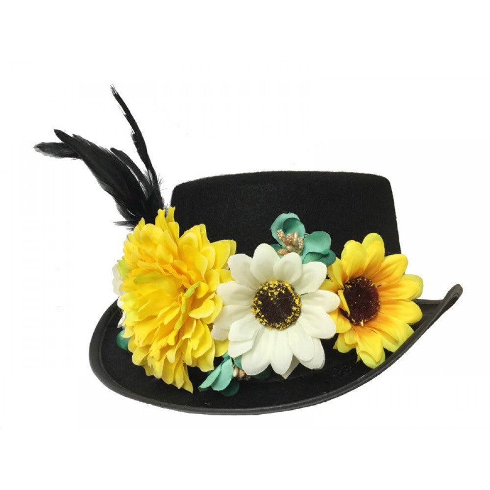 Gorro con flores