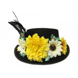 Gorro con flores