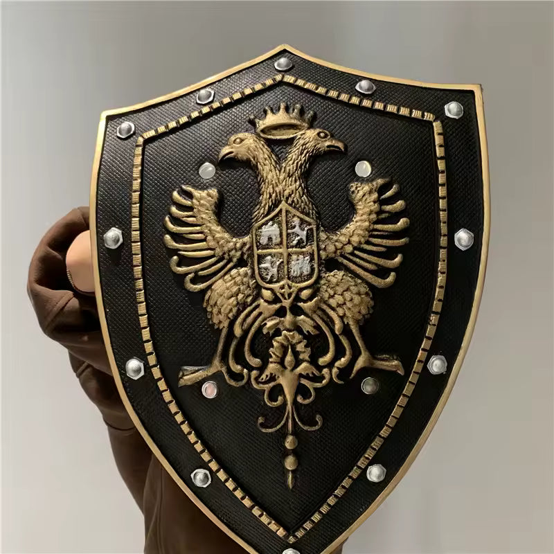 Black Shield with Double Eagle