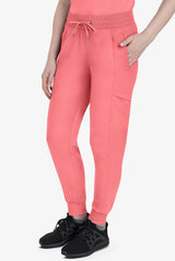 Pantalón jogger Toby melocotón rosado