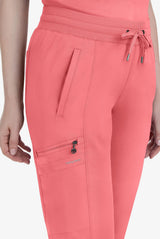 Pantalón jogger Toby melocotón rosado