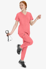 Pantalón jogger Toby melocotón rosado