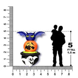 5FT Tall Bat, Pumpkin, Ghost