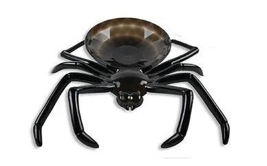 Halloween 3D Spider Glitter Serving Tray