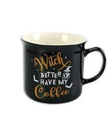Taza de gres de Halloween