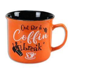 Taza de gres de Halloween