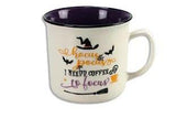 Taza de gres de Halloween