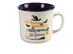 Taza de gres de Halloween