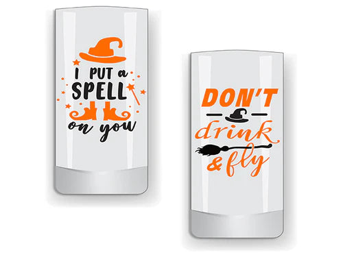 Vaso de chupito estampado de Halloween