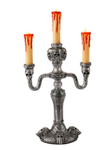 CANDELABROS LED CON LLAMAS 14"