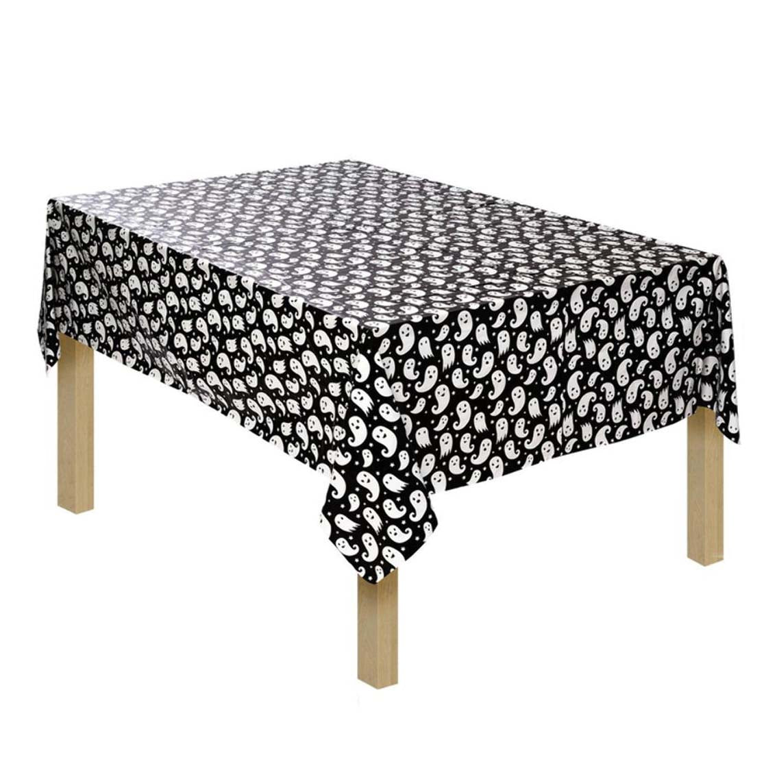 Mantel de Mesa para Fiesta de Vajilla Fantasma X1