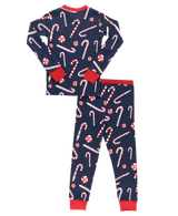 Candy Cane Kid's Pajama Set