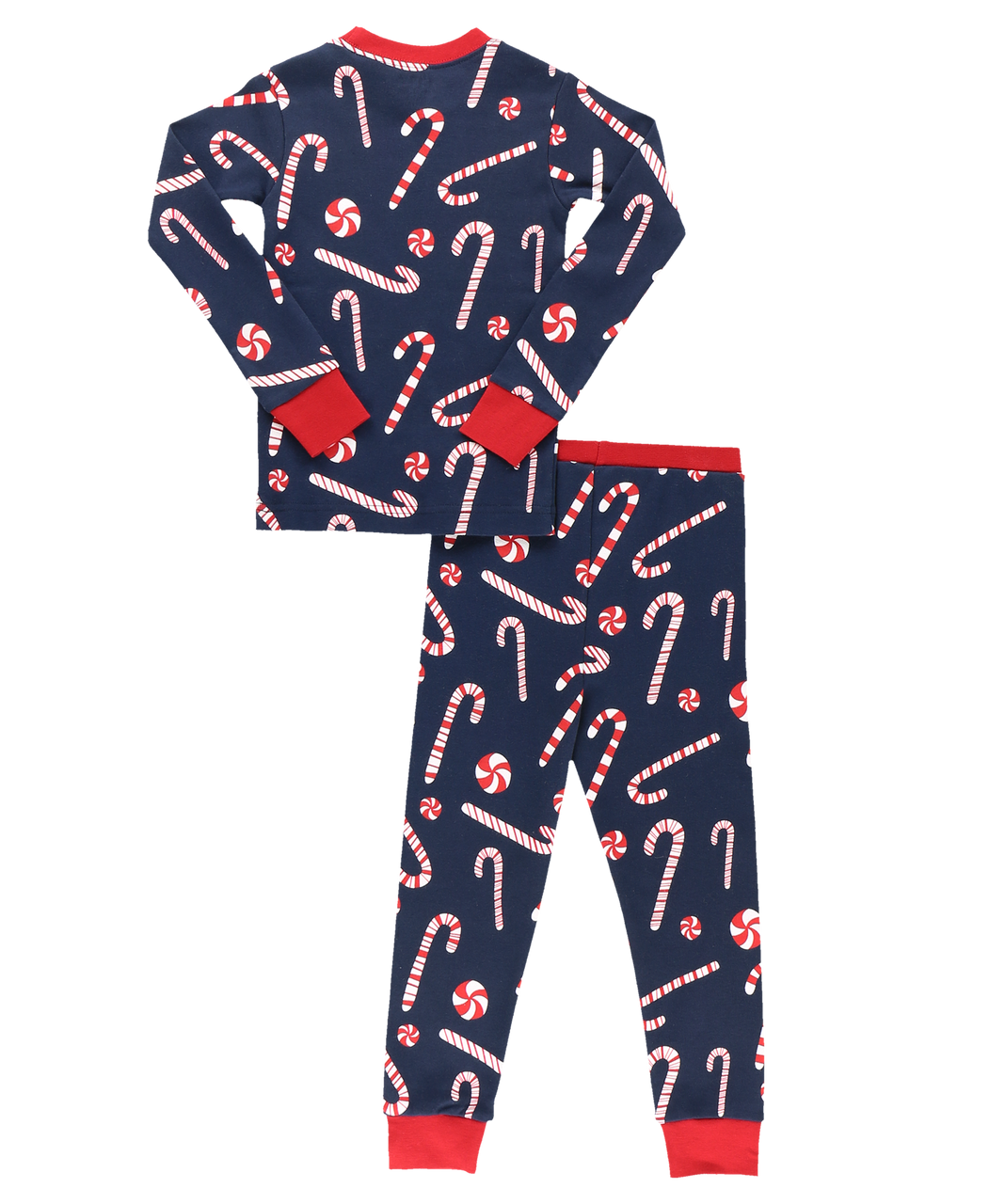 Candy Cane Kid's Pajama Set