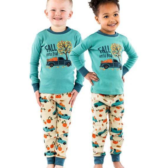 Fall into Bed Kid PJ Set