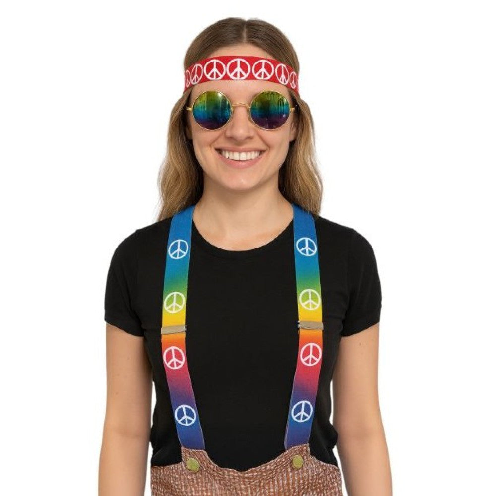 Kit de disfraz de hippie