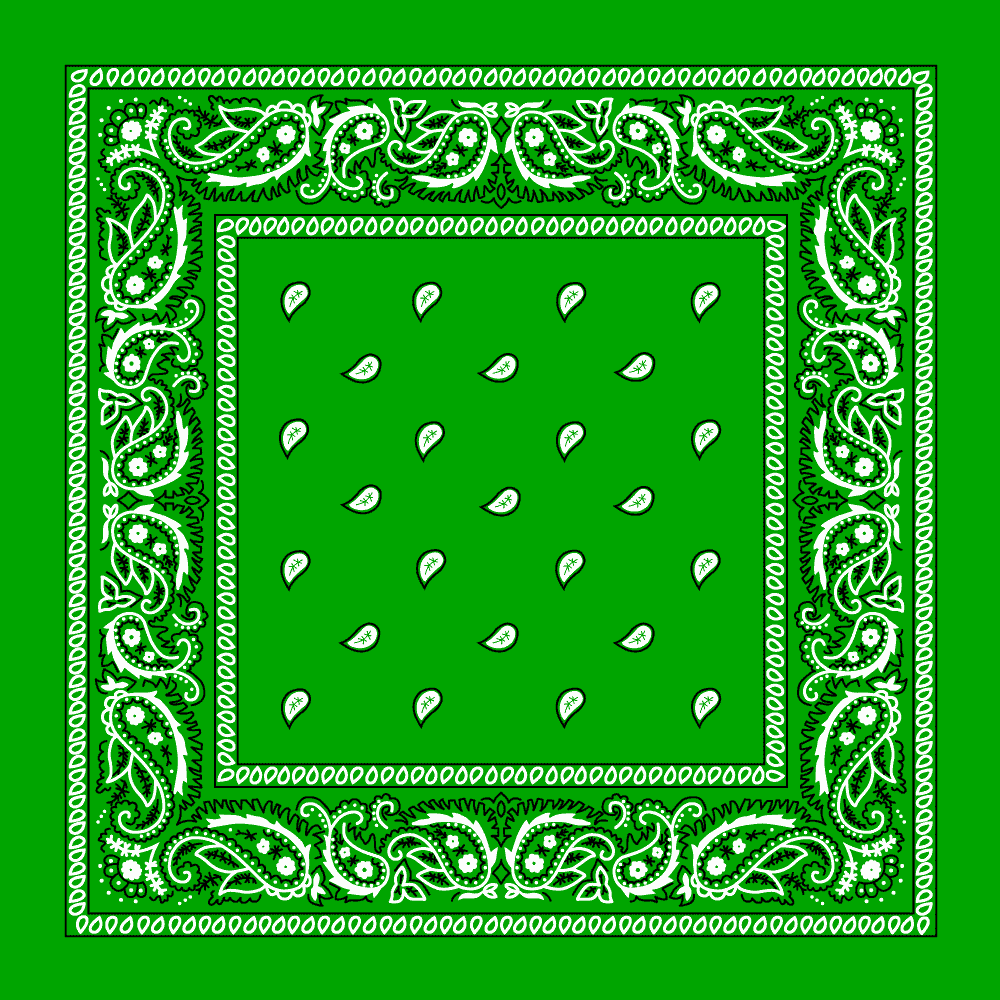 Pañuelo verde Kelly
