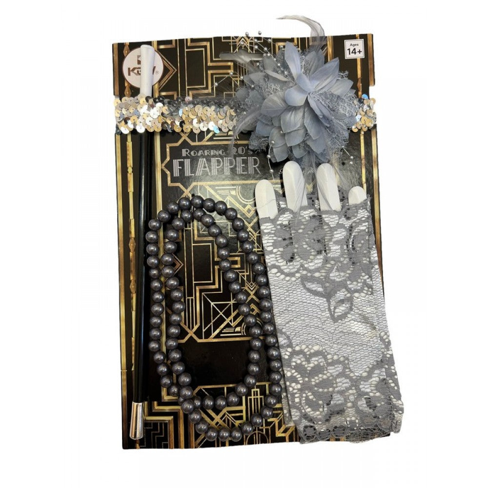 Kit Flapper Plateado