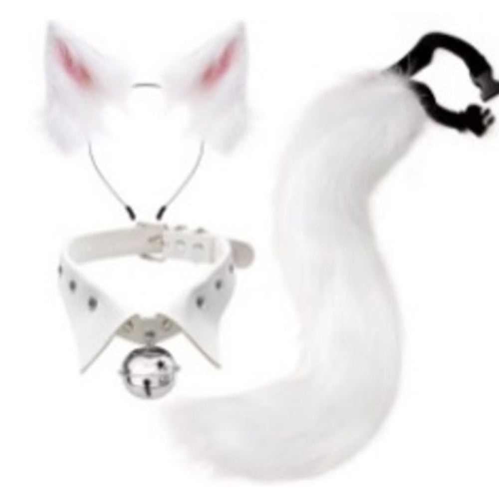 Kit de disfraz de gato blanco