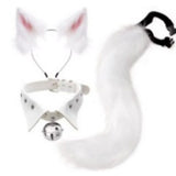 Kit de disfraz de gato blanco