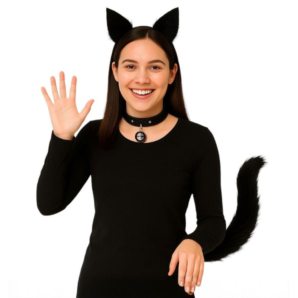 Kit de disfraz de gato negro