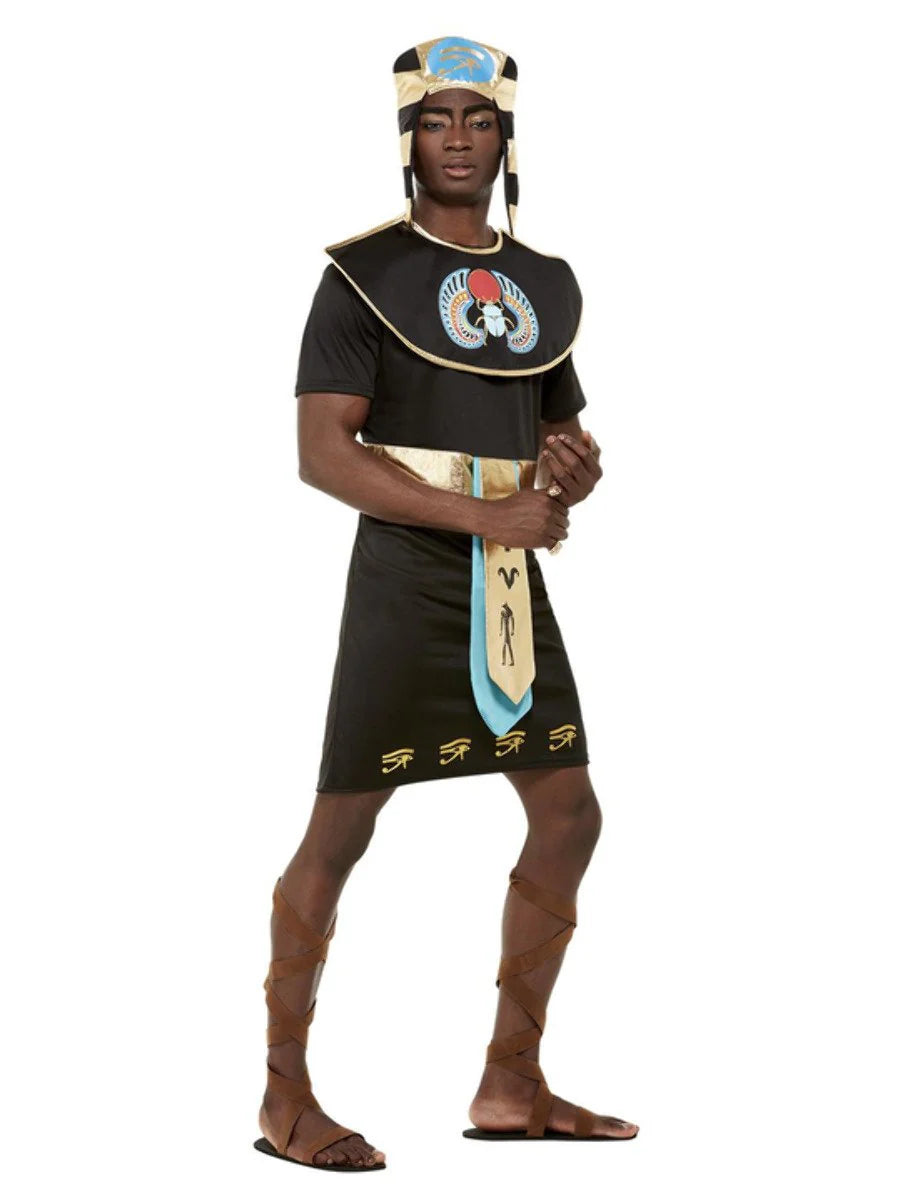 Disfraz de rey egipcio, negro